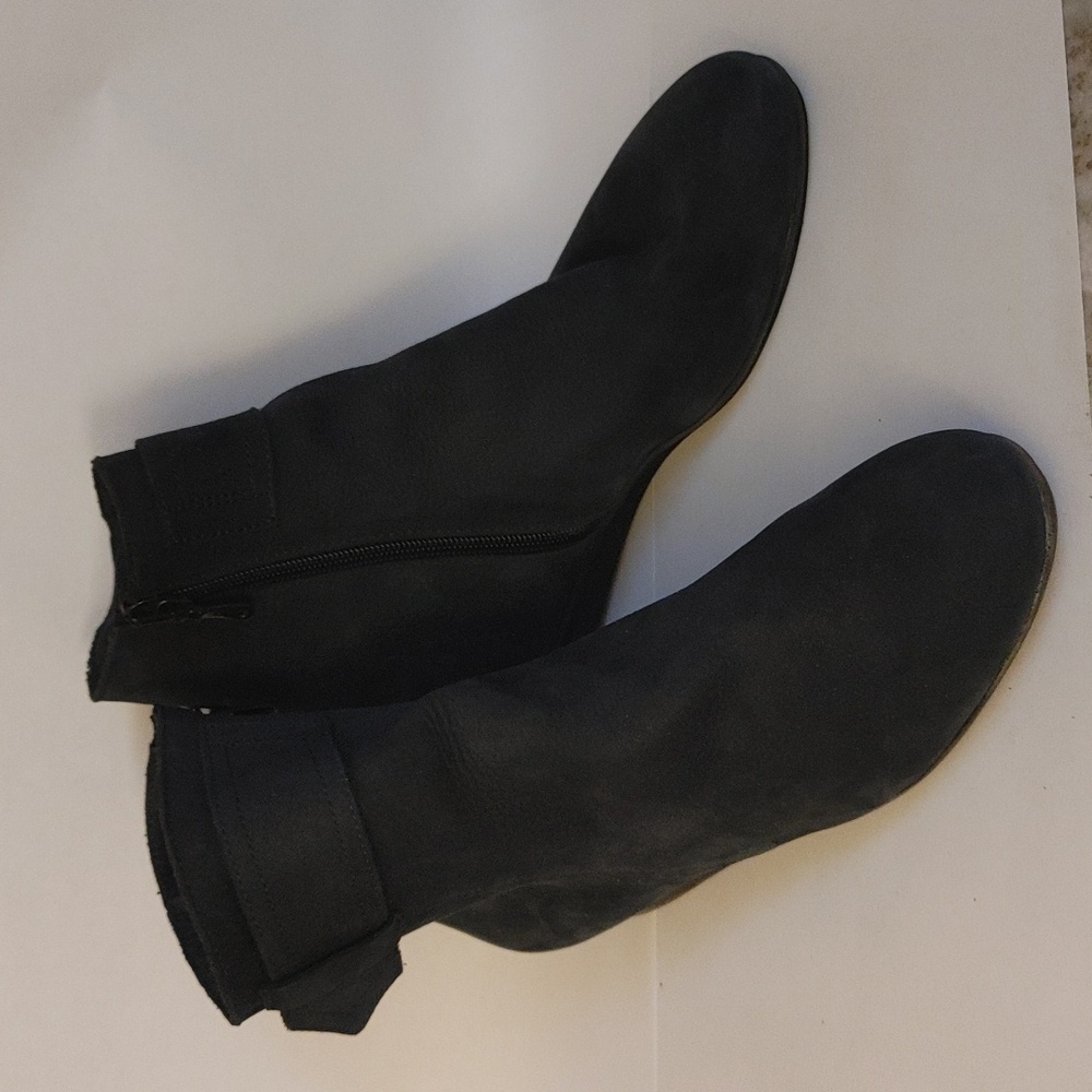 Arche Navy Nubuck Boots Size 6